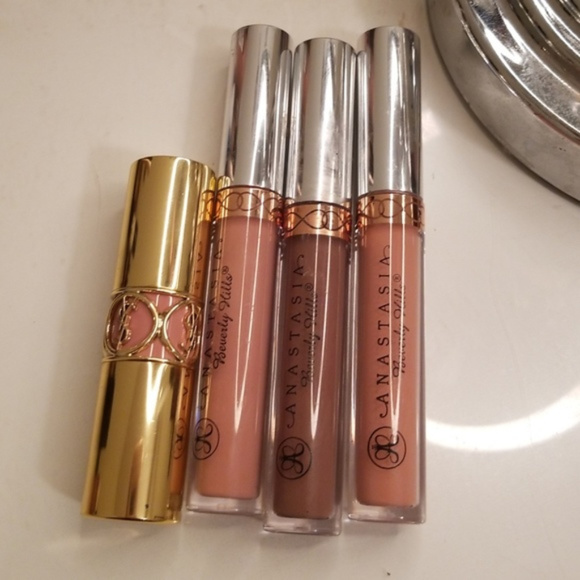 Anastasia Beverly Hills Other - Authentic ABH liquid lipstick lot + YSL  lipstick